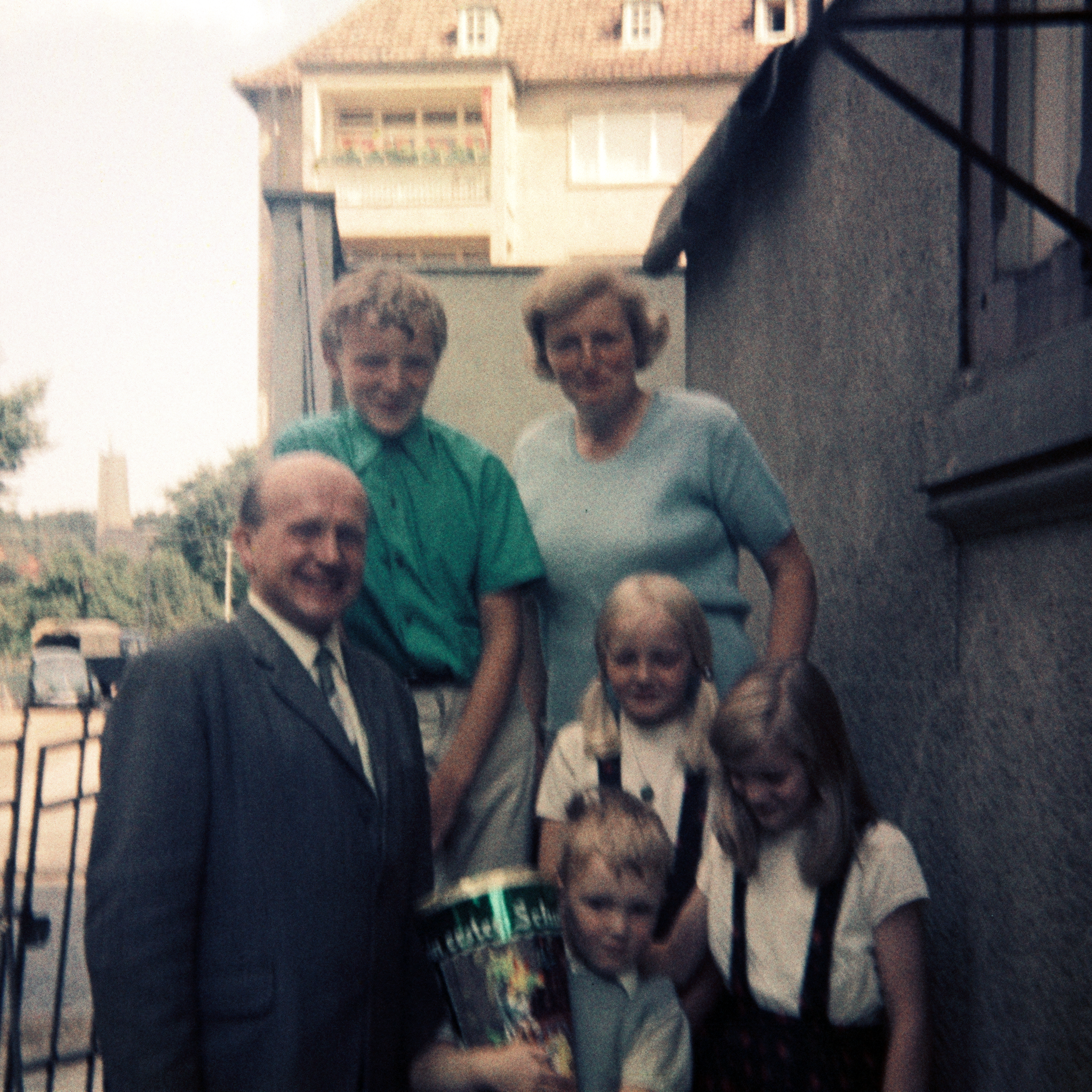 In der Struckmannstrasse/Ecke Sprengerstrasse in Hildesheim im Jahre 1967.