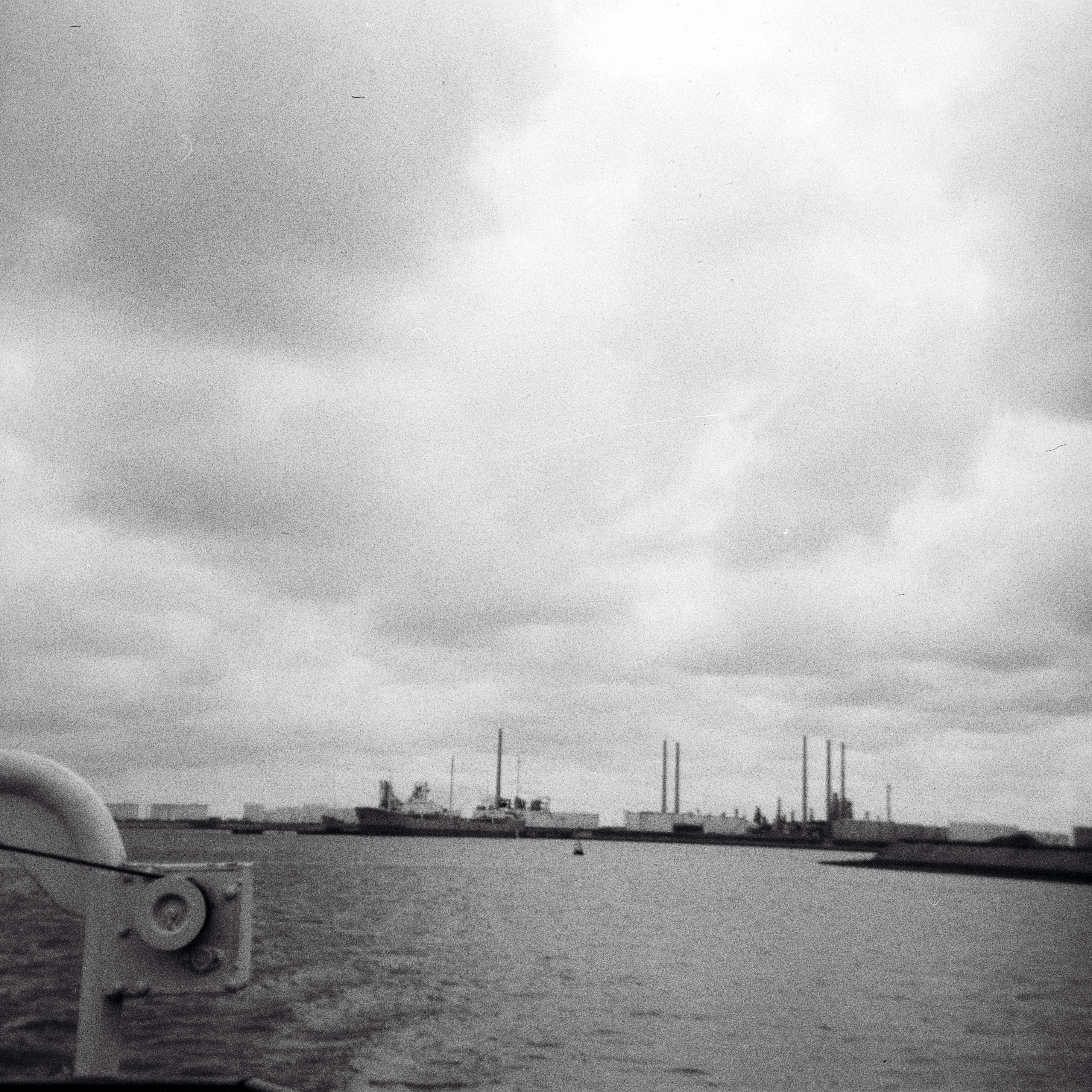 Foto vom Berghafen in Hoek van Holland 1966.